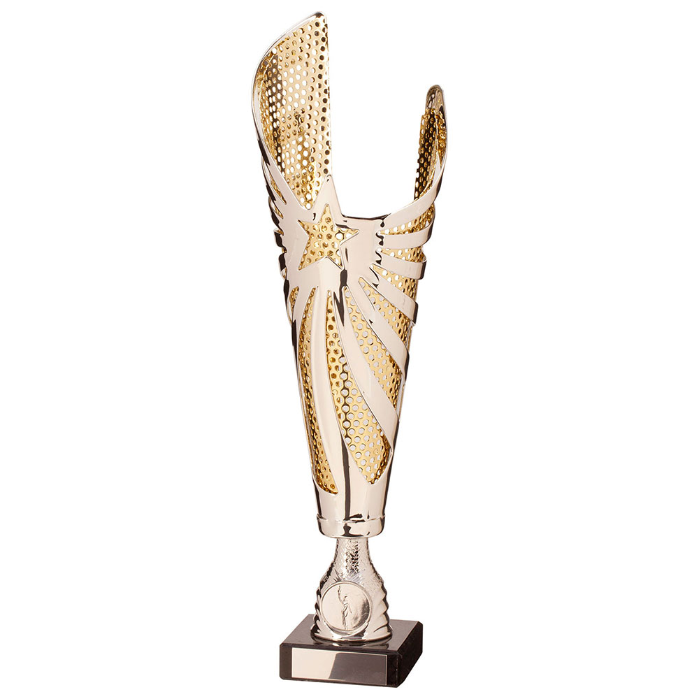 MegaStar Laser Cup Silver/Gold 345mm