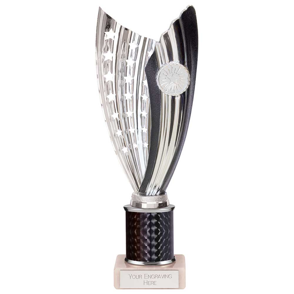Glamstar Plastic Trophy Black 240mm