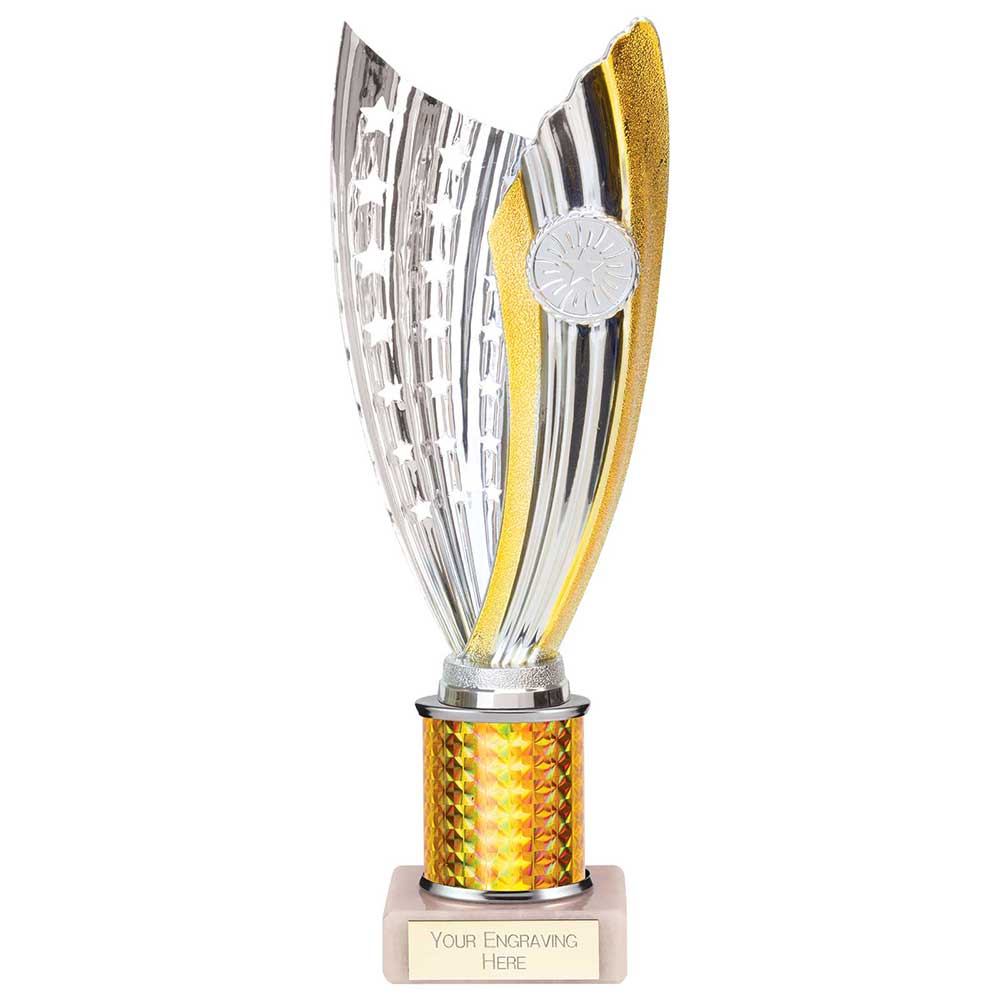 Glamstar Plastic Trophy Gold 265mm