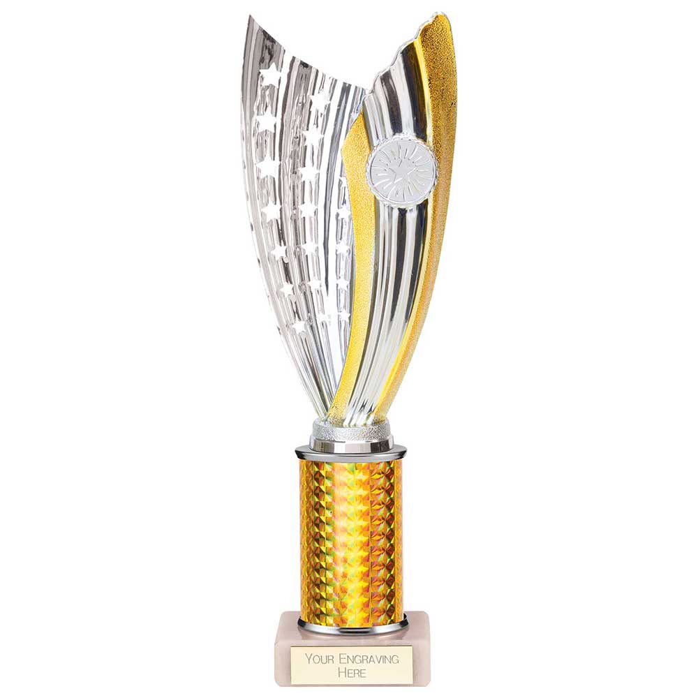 Glamstar Plastic Trophy Gold 290mm