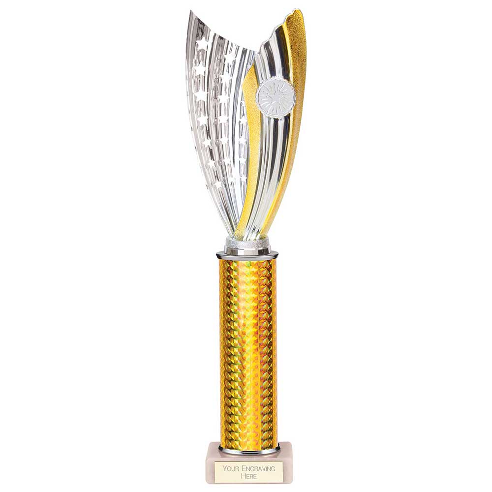 Glamstar Plastic Trophy Gold 365mm