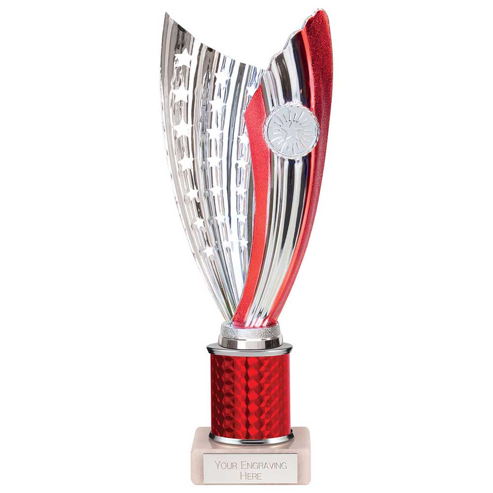 Glamstar Plastic Trophy Red 265mm