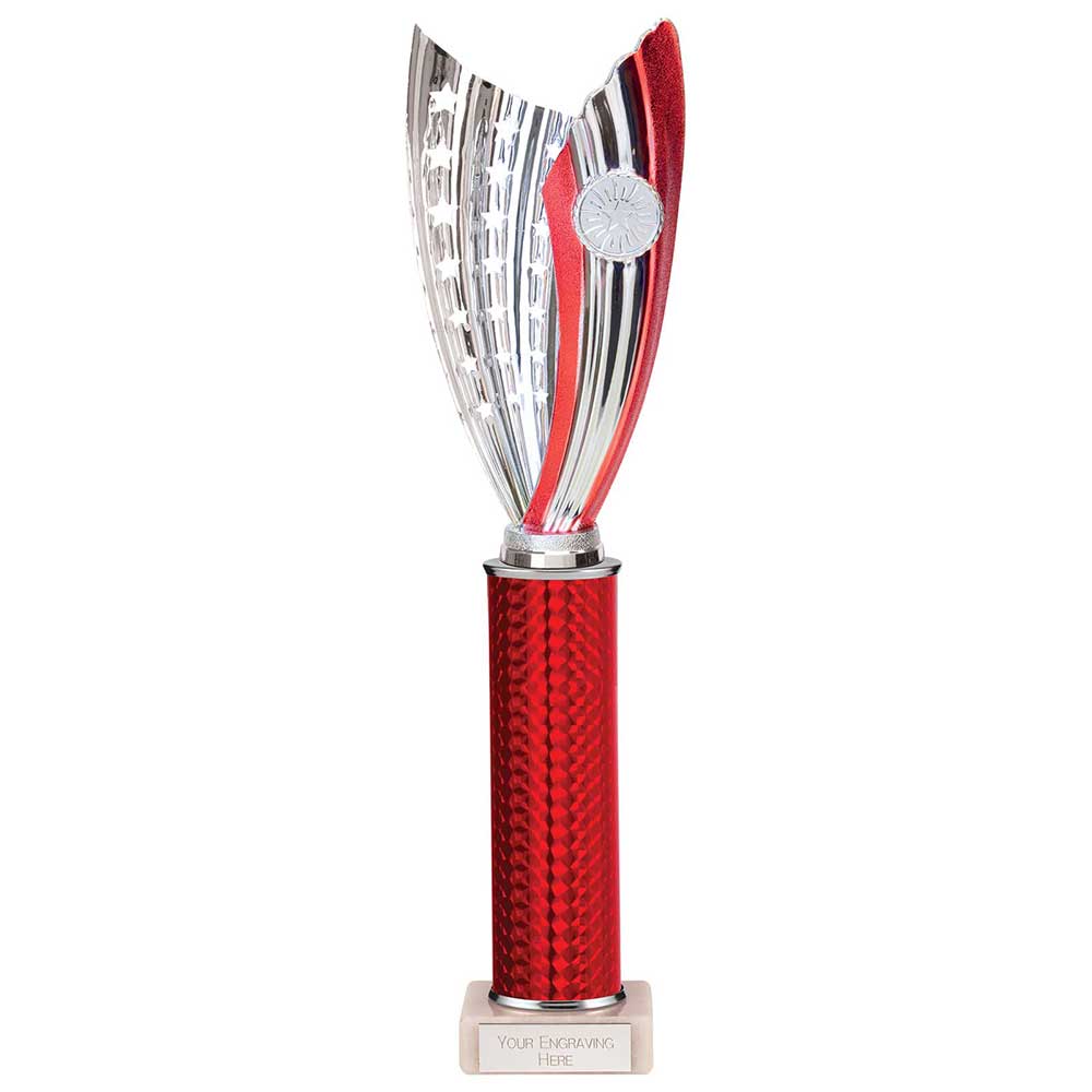 Glamstar Plastic Trophy Red 365mm