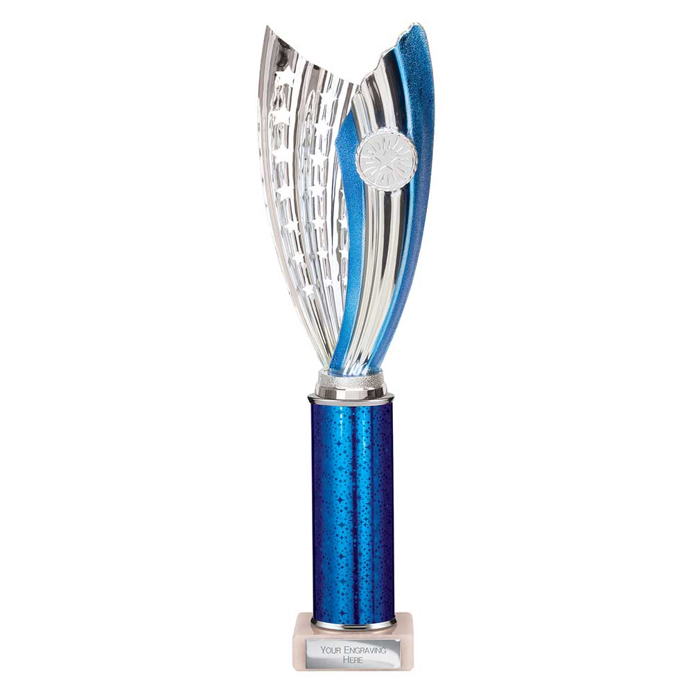 Glamstar Plastic Trophy Blue 365mm