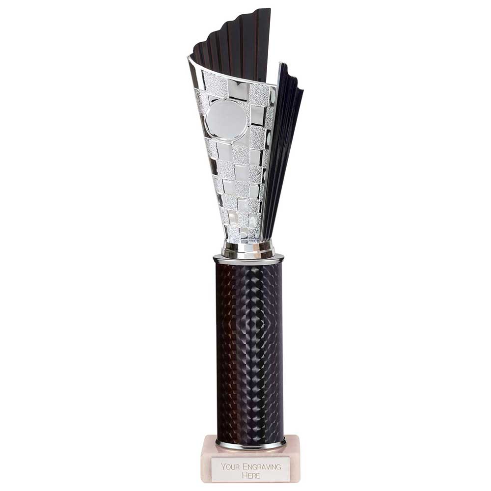 Flash Plastic Trophy Black 320mm