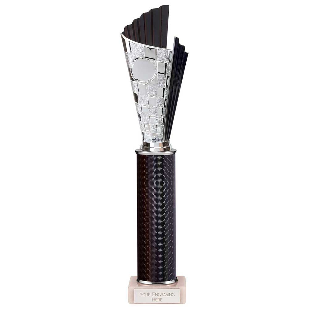 Flash Plastic Trophy Black 345mm