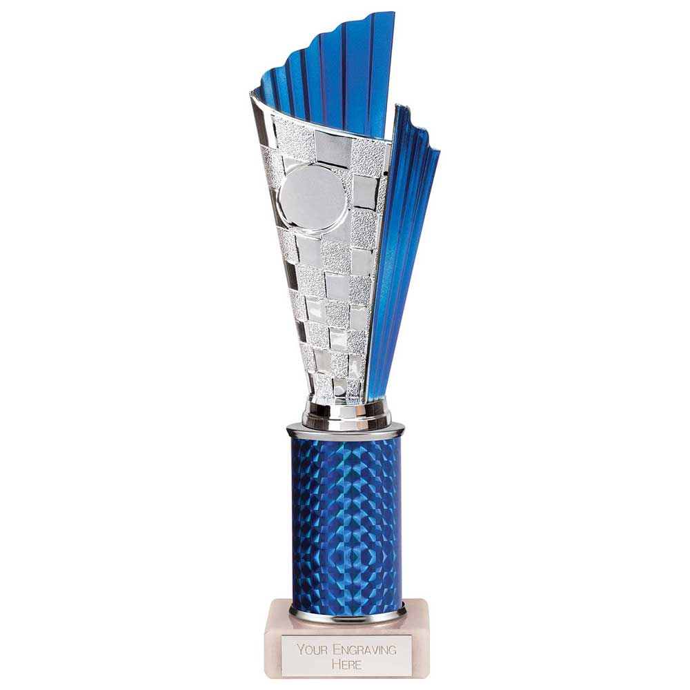 Flash Plastic Trophy Blue 270mm
