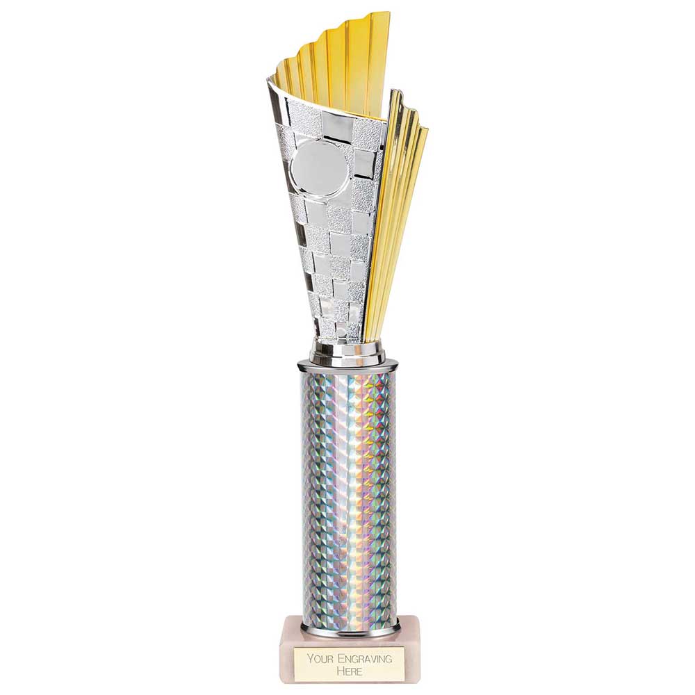 Flash Plastic Trophy Gold 320mm