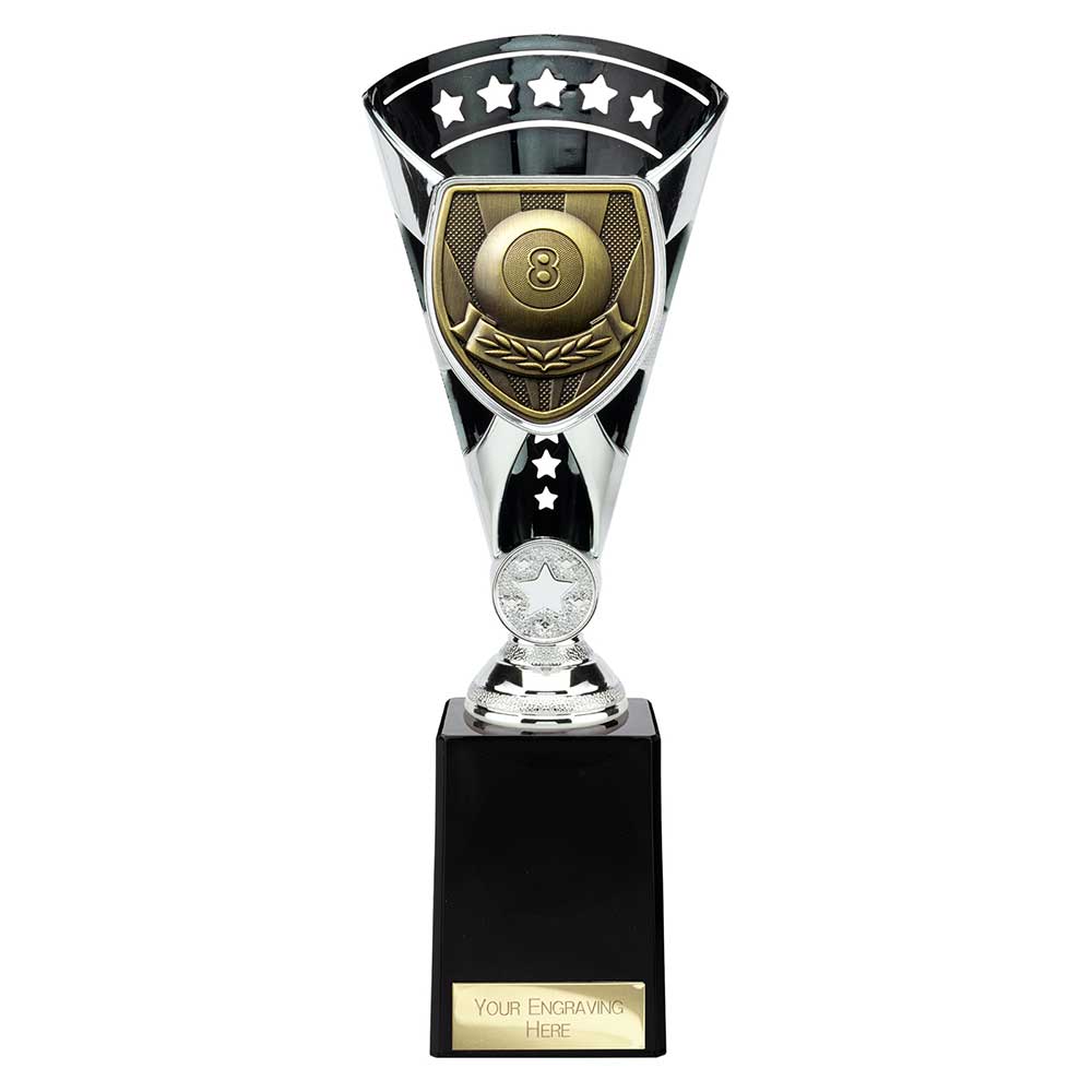 Cobra Star Cup Pool Silver & Black 255mm