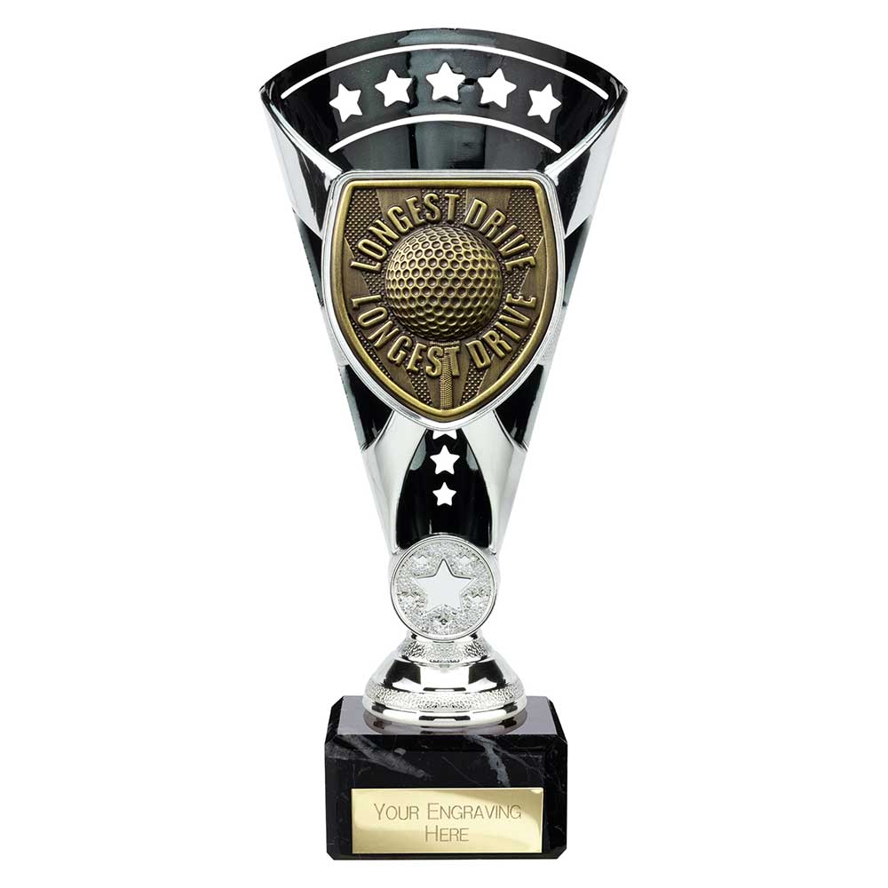 Cobra Star Cup Golf Longest Drive Silver & Black 210mm