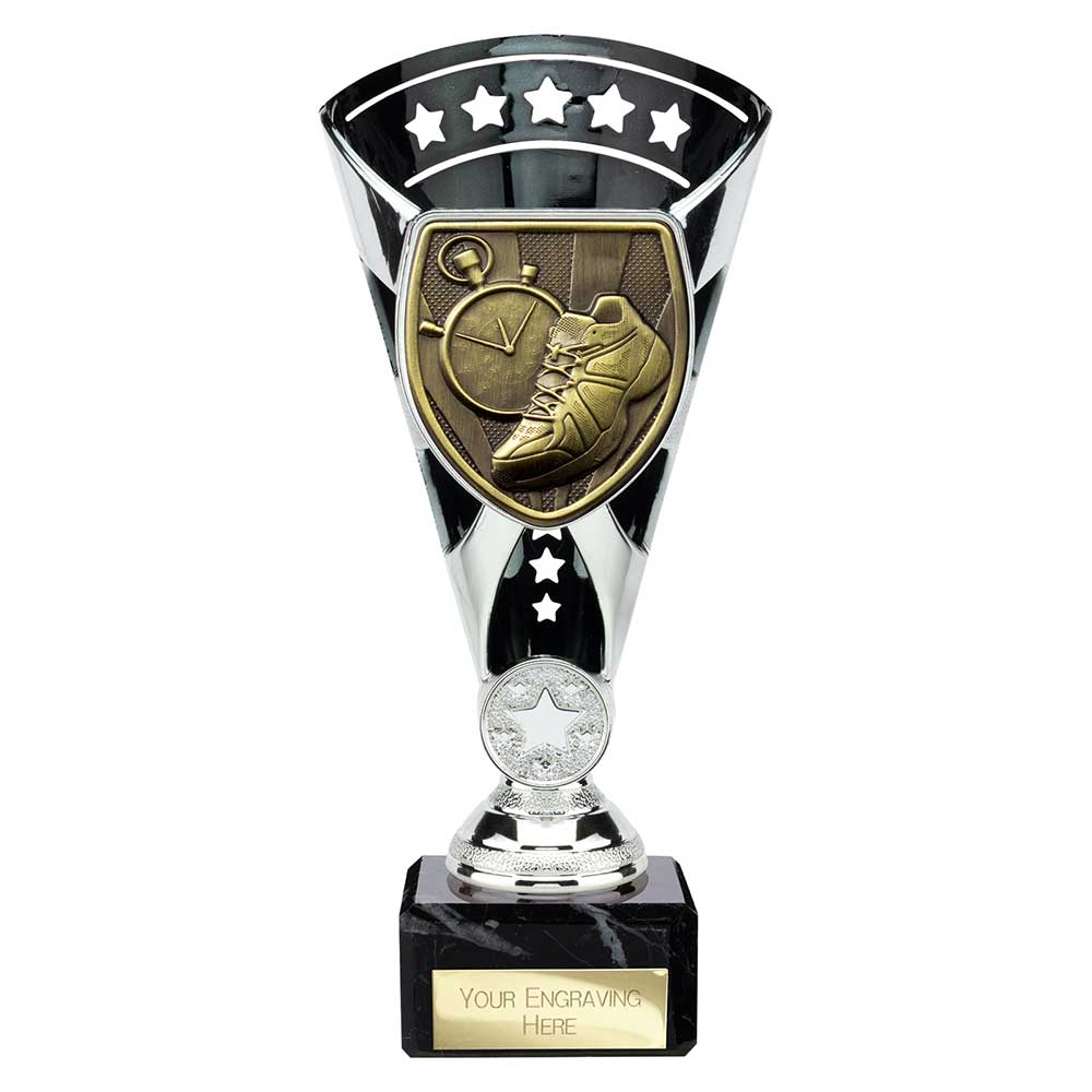 Cobra Star Cup Running Silver & Black 210mm