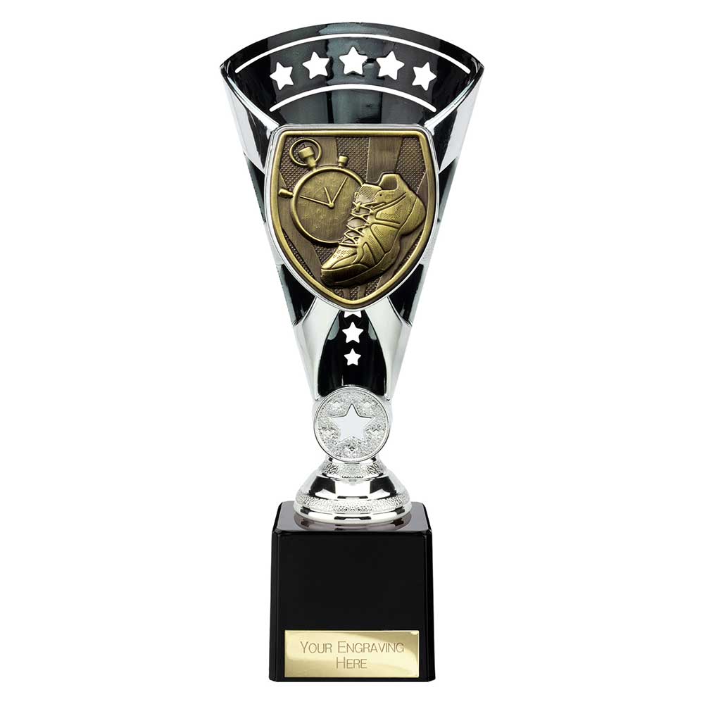 Cobra Star Cup Running Silver & Black 230mm
