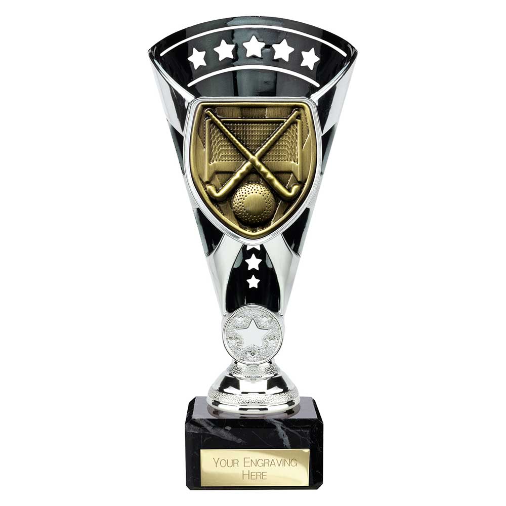 Cobra Star Cup Field Hockey Silver & Black 210mm