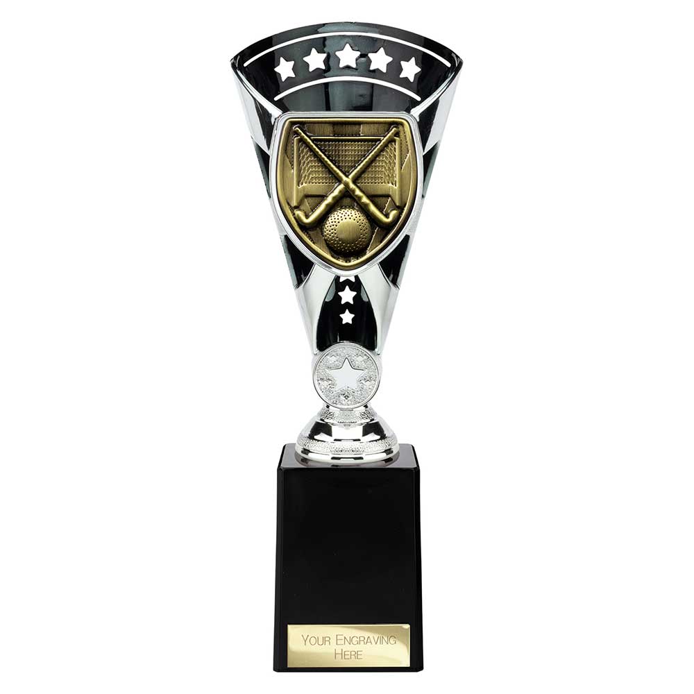 Cobra Star Cup Field Hockey Silver & Black 255mm