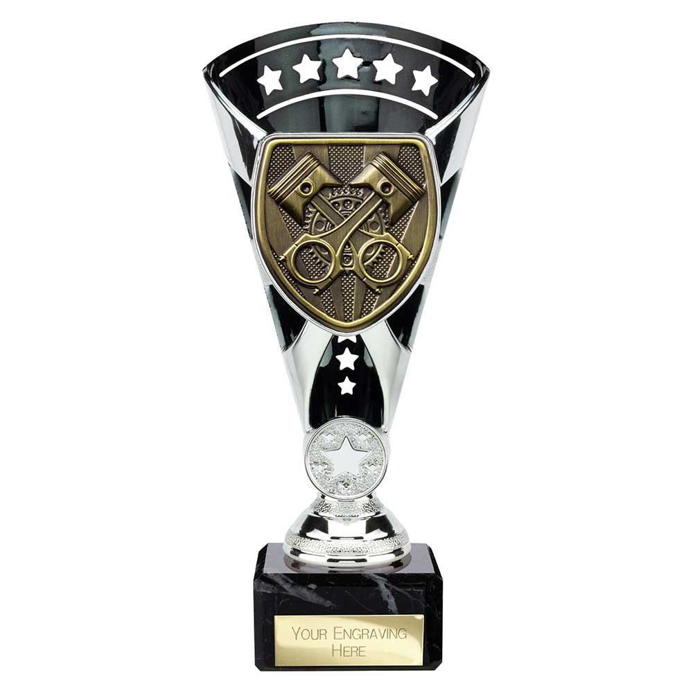 Cobra Star Cup Motorsport Piston Silver & Black 210mm