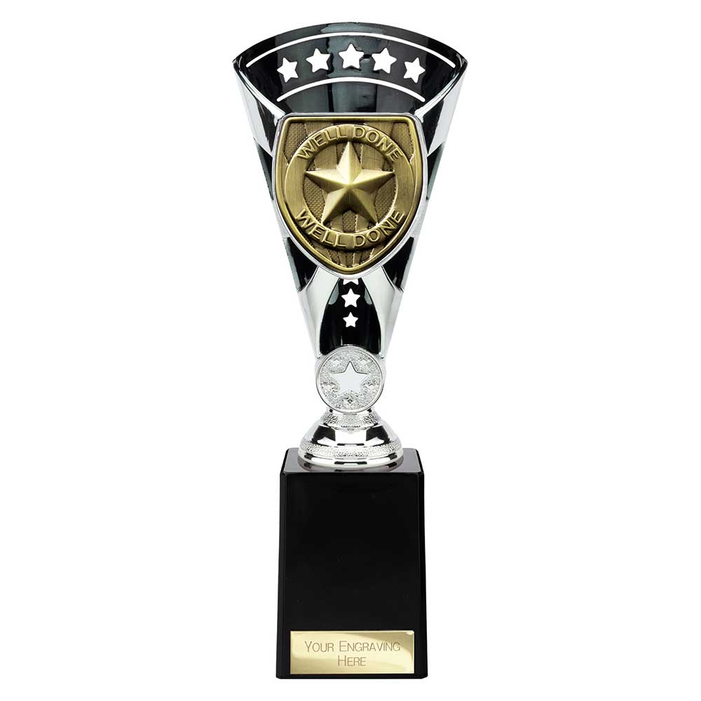 Cobra Star Cup Well Done Silver & Black 255mm