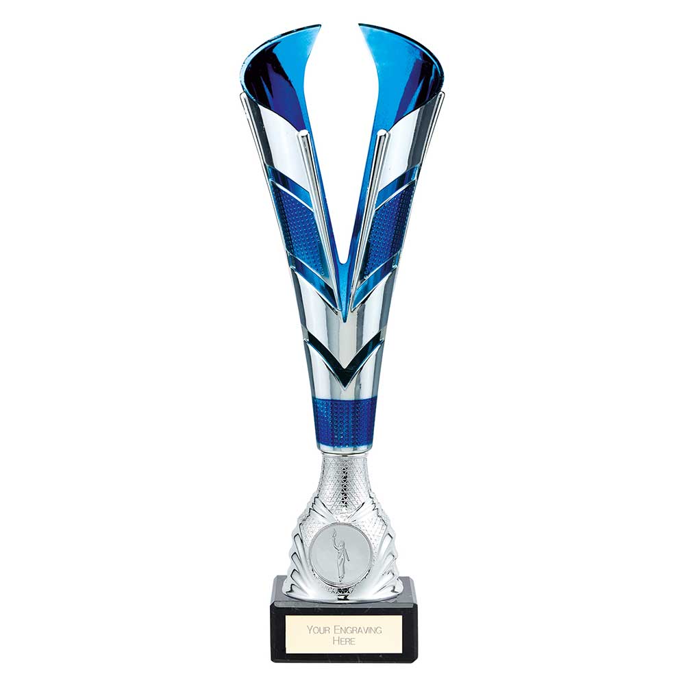 Ranger Premium Cup Silver & Blue 310mm