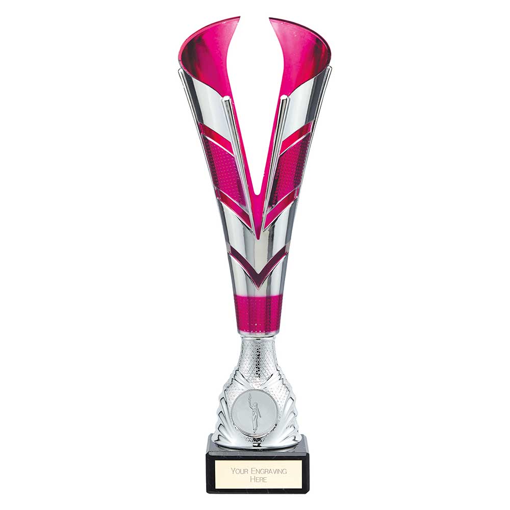 Ranger Premium Cup Silver & Pink 300mm