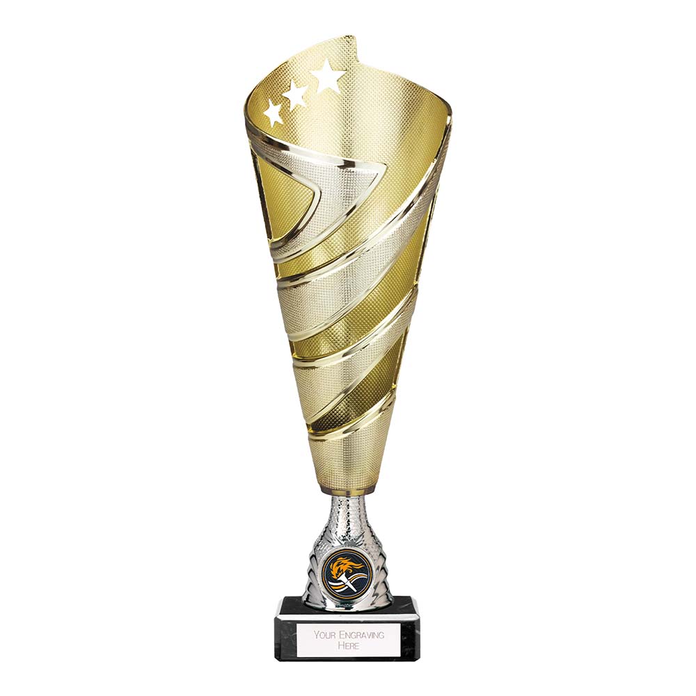 Hurricane Altitude Plastic Cup Gold 295mm