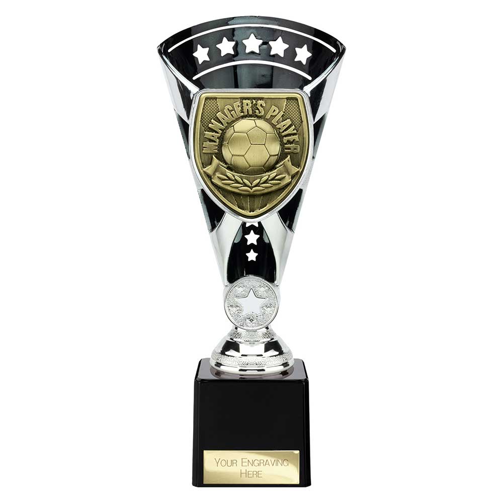 Cobra Star Cup Managers Player Silver & Black 230mm