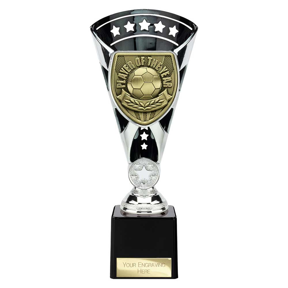 Cobra Star Cup Player of Year Silver & Black 230mm