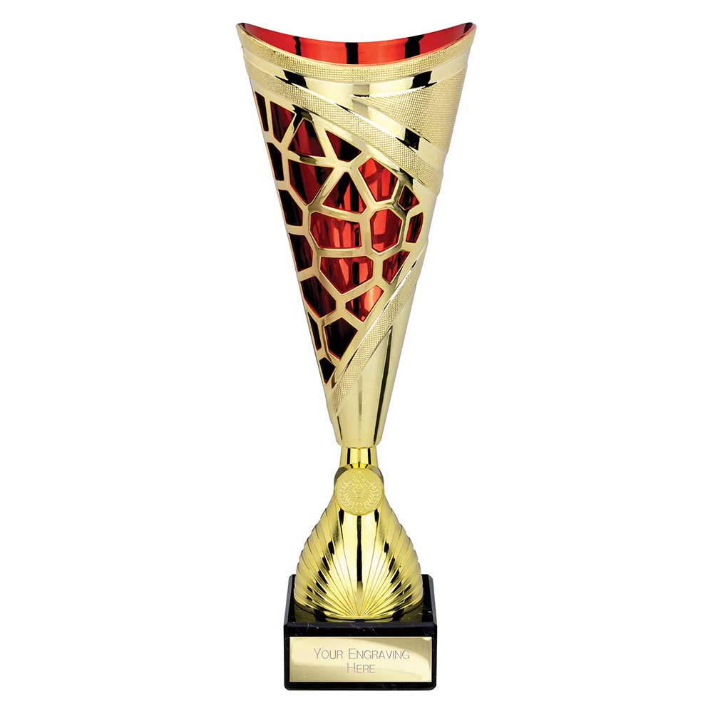 Vivid Trophy Gold & Red 365mm