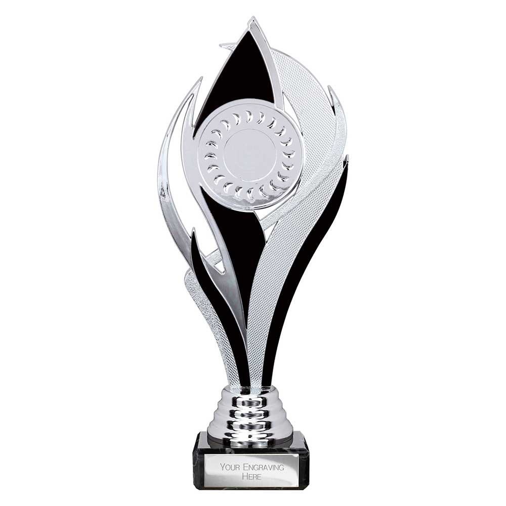 Volcano Trophy Silver & Black 230mm
