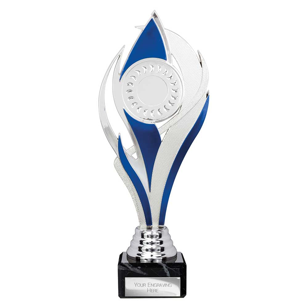 Volcano Trophy Silver & Blue 240mm