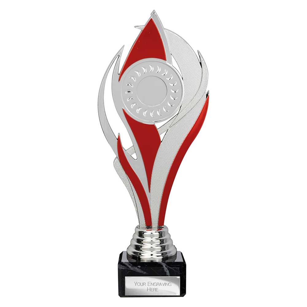 Volcano Trophy Silver & Red 240mm