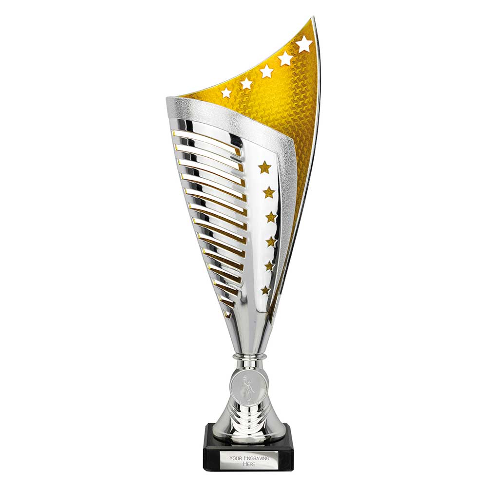Nebula Trophy Silver & Gold 320mm