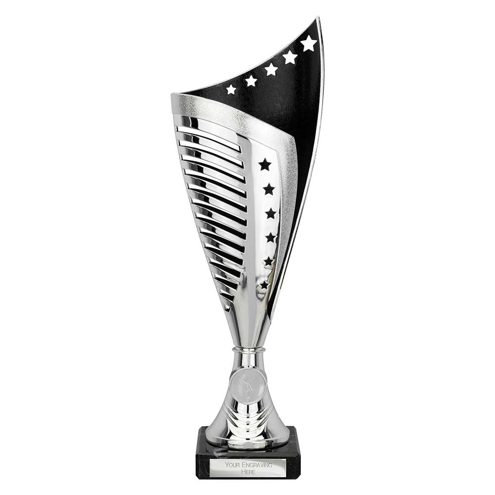 Nebula Trophy Silver & Black 330mm