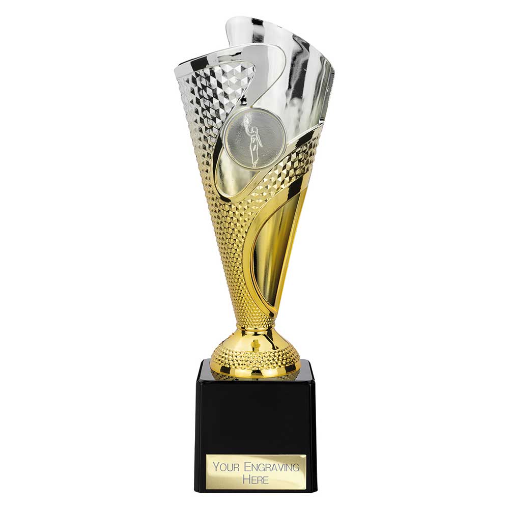 Rodeo Trophy Silver & Gold 215mm