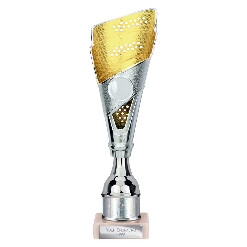 Predator Multisport Tube Trophy Silver & Gold 260mm