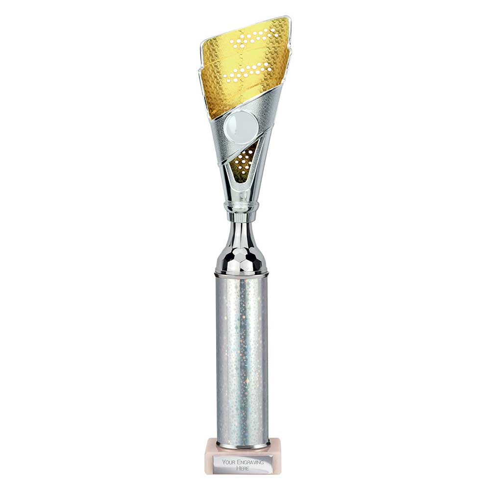 Predator Multisport Tube Trophy Silver & Gold 385mm