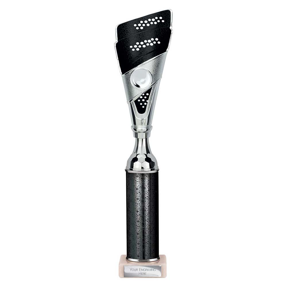 Predator Multisport Tube Trophy Silver & Black 360mm