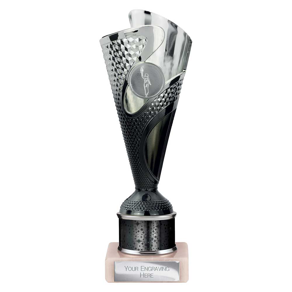 Rodeo Multisport Tube Trophy Silver & Black 215mm