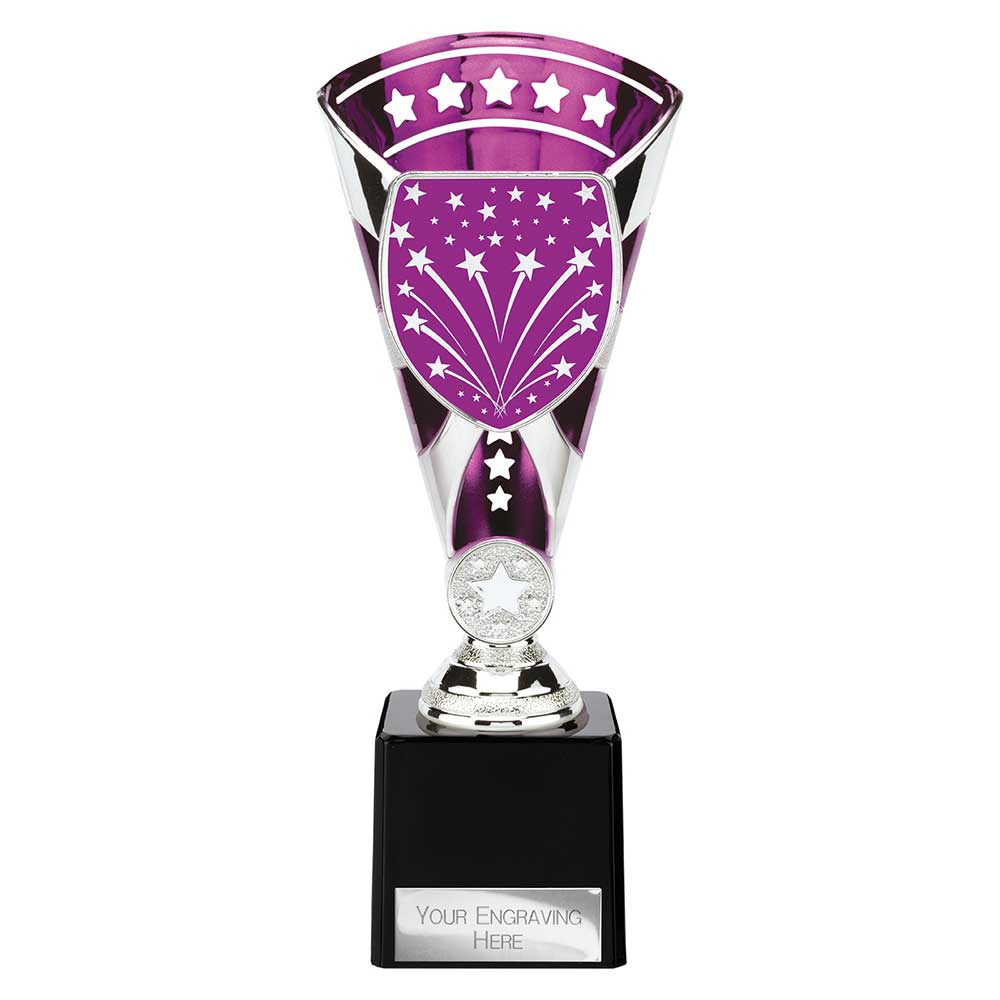 Cobra Star Multisport Cup Silver & Purple 230mm