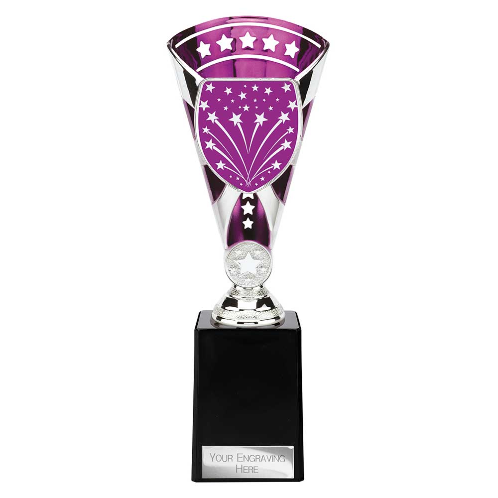 Cobra Star Multisport Cup Silver & Purple 255mm