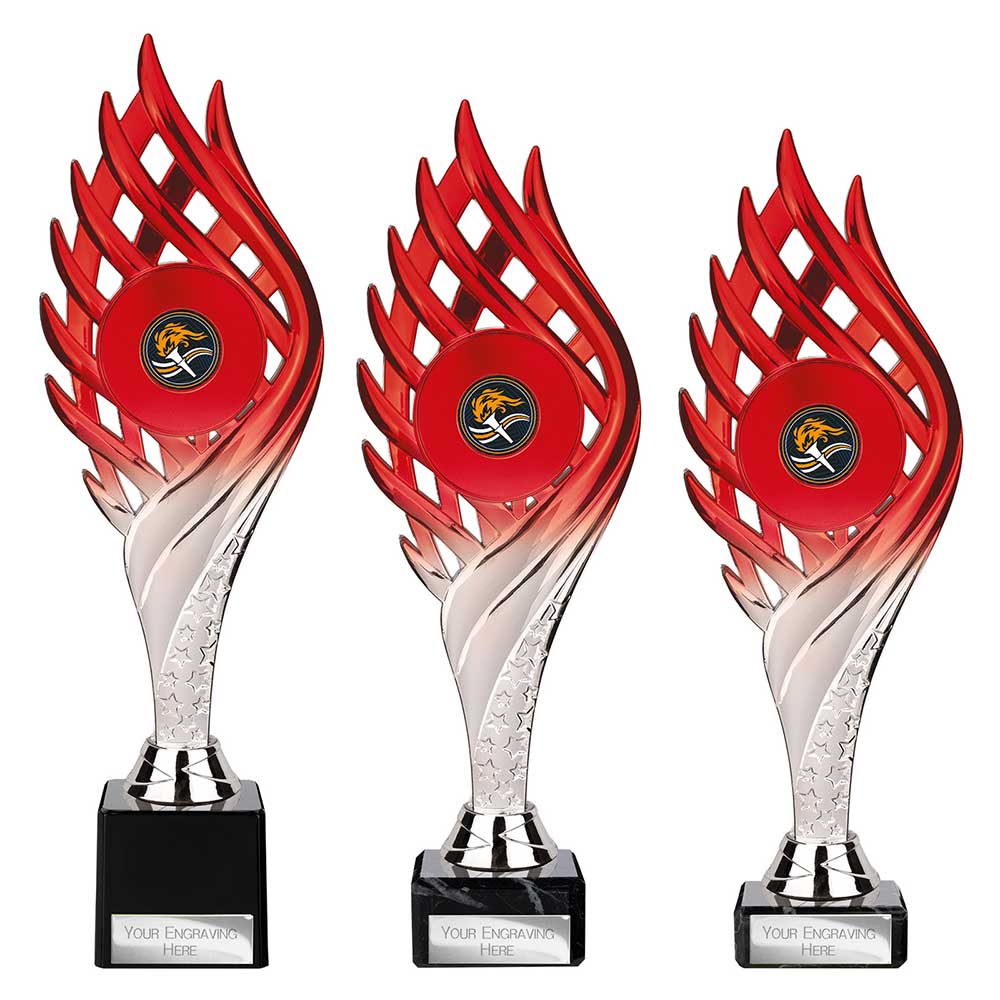 Wildfire Trophy Red and Silver 265mm