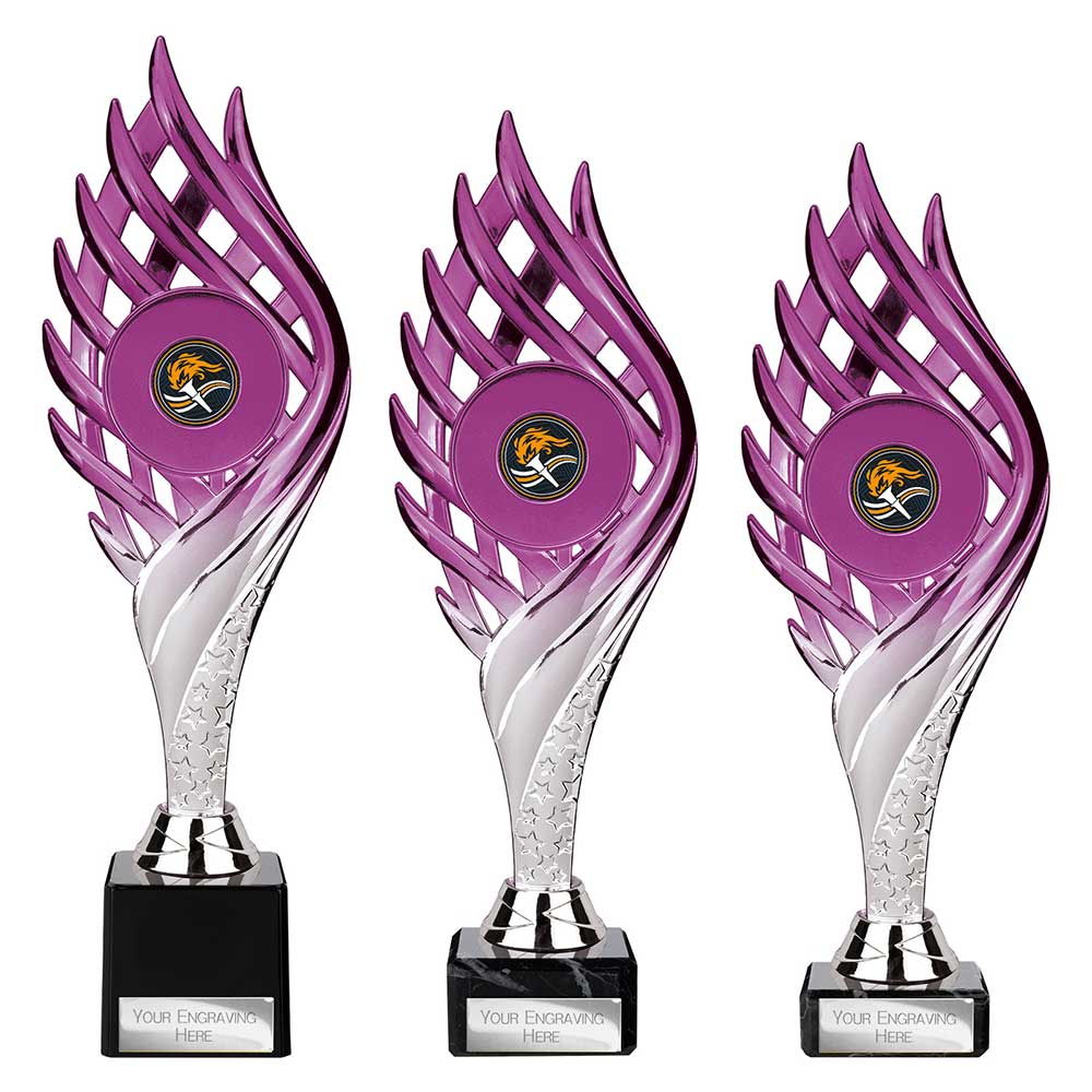 Wildfire Trophy Purple and Silver 265mm