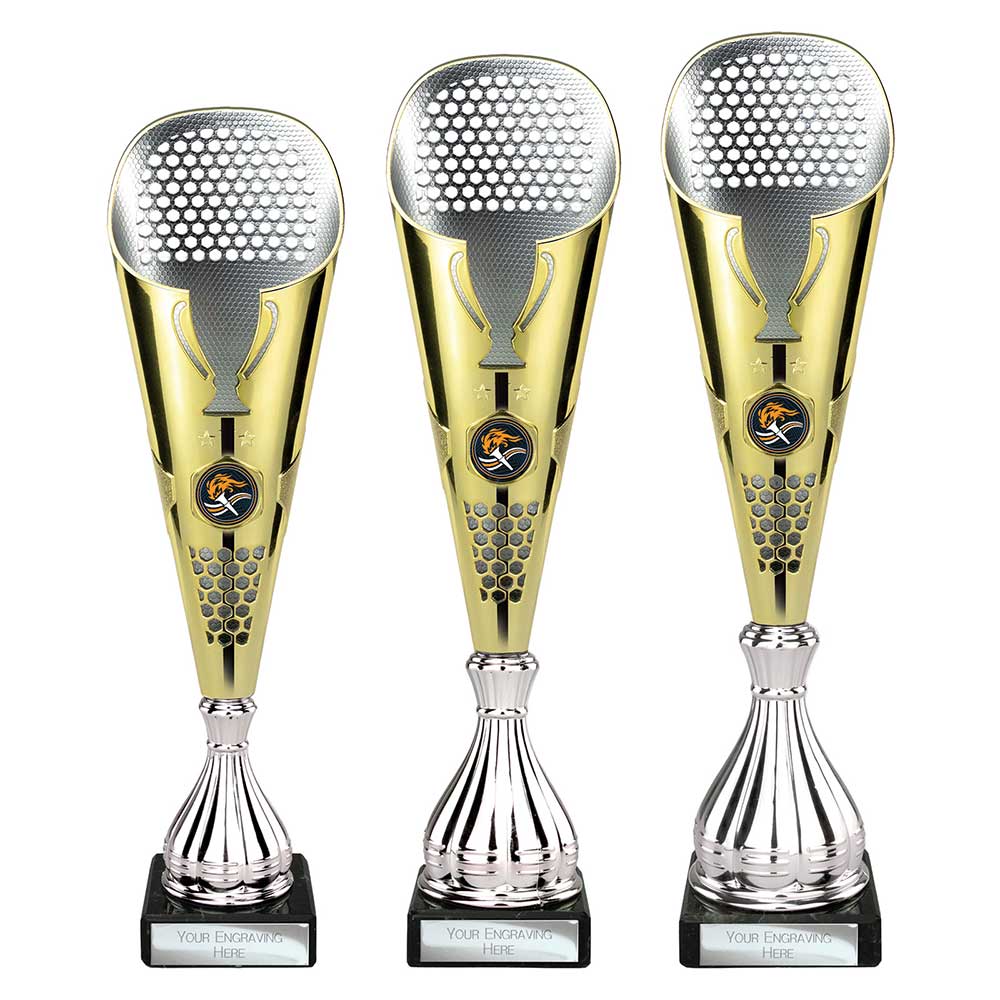 Eclectic Trophy Gold & Silver 330mm