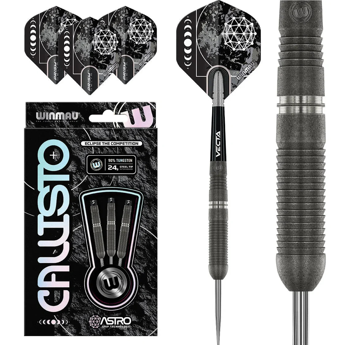 Winmau Callisto Style 3 90% Tungsten Steel Tip Darts