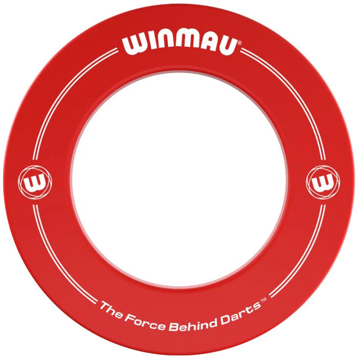 Winmau Dartboard Surround - Printed Red