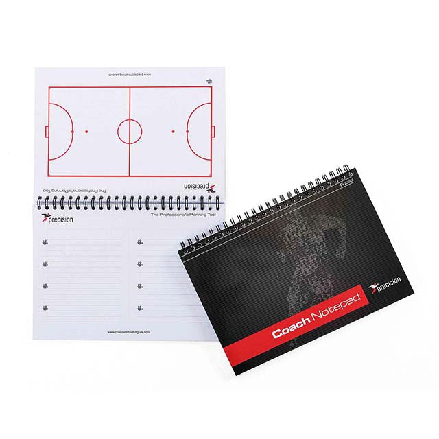 Precision A6 Football Pro-Coach Notepad (Pack 6)