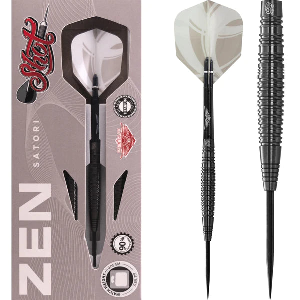 Shot - Shot Zen Series - Steel Tip Tungsten Darts - Satori