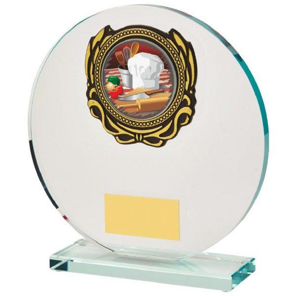 Circular Jade Glass Multi Sport Award