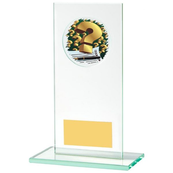 Rectangular Jade Glass Multi Sport Award