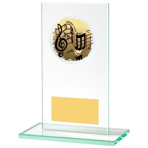 Rectangular Jade Glass Multi Sport Award