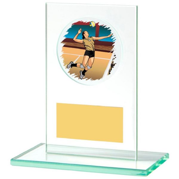 Rectangular Jade Glass Multi Sport Award